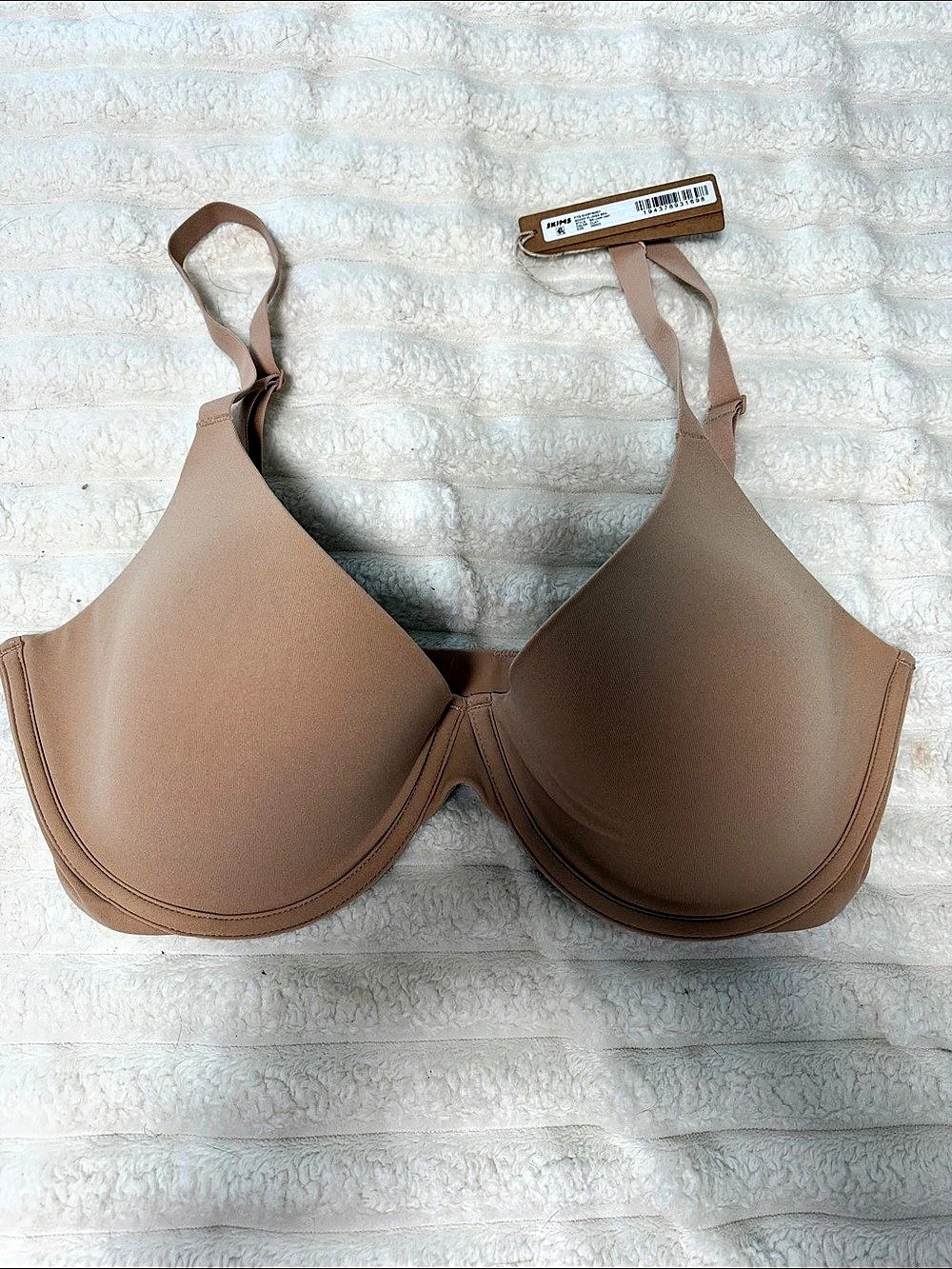 SKIMS Fits Everybody Scoop Neck Bra Scoop Neck Bra Brown 36DDD NWT